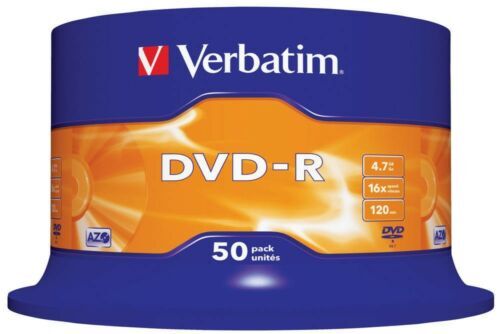 Dvd verbatim vergini 16x - 50,