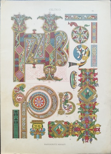 Antica stampa colori - stampa, a