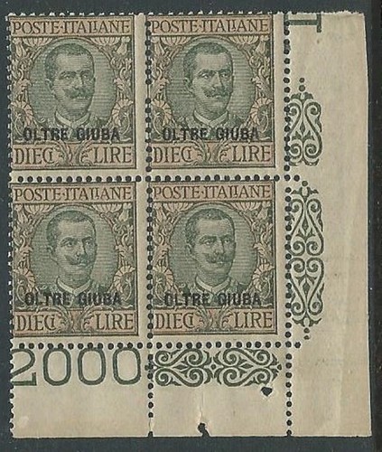 1925 oltre giuba - floreale, 10