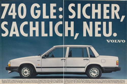 Volvo 740 gle pubblicità - 740,