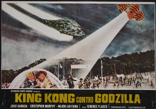 Fotobusta king kong contro - fotobusta,