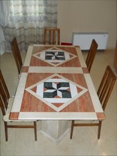 Tavolo da pranzo in marmo