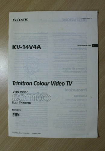 Sony 14v4a trinitron - -,