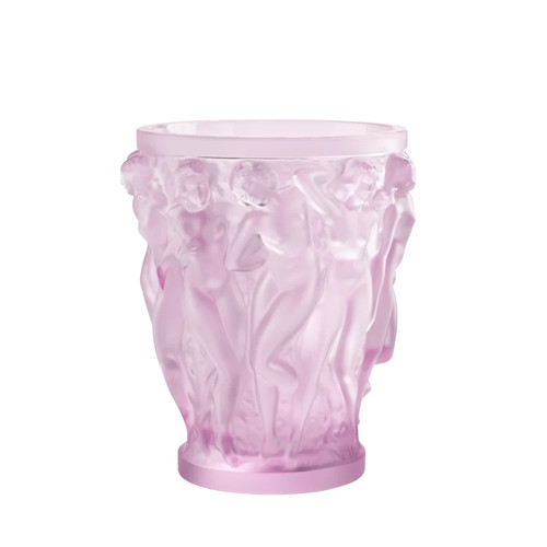 Lalique bacchantes vase - lalique, xl
