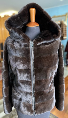 Giacca pelliccia visone black - giacca,