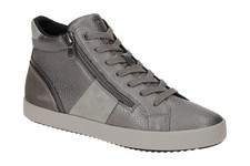 Scarpe Geox Blomiee grigie scarpe da donna mid cut sneaker D366HD 02N22 C9002 NUOVE