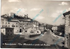 SASSOFERRATO -VIA MERCATALE E PONTE SUL SENTINO