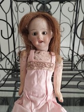 Bambola epoca metà 800 viso in biscuit corpo in composito