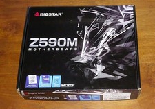 SCHEDA MADRE LGA 1200 BIOSTAR Z590M mATX DDR4 CPU INTEL 10 GEN. SOCKET MOTHER