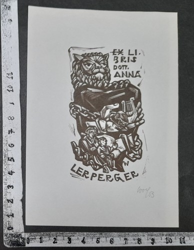 Wunderkammer exlibris 1141 - exlibris,