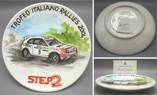 Piatto ceramica "TROFEO ITALIANO RALLIES 2004 - STEP 2 - TOYOTA COROLLA WRC"