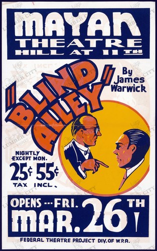 Blind alley 1934 federal - 1934,