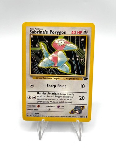 Carta pokemon sabrina - pokemon, sabrina's