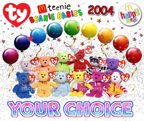 Mcdonald 2004 teenie beanie - mcdonald's,