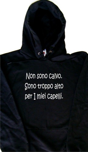 Non sono calvo - ., trop