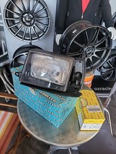 FANALE ANTERIORE SINISTRO CARELLO AUTOBIANCHI Y10 H4 FONDO NERO + FRECCIA BOSCH