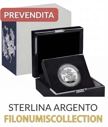 Sterlina 2027 proof argento - 2027,