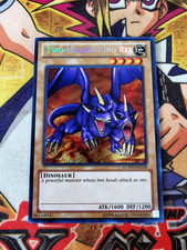 Two-Headed King Rex lcyw-en158 Unltd Ed (VLP) Secret Rare Yu-Gi-Oh!