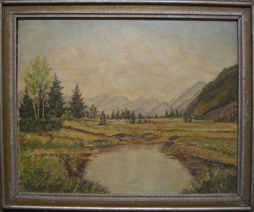 Dipinto olio a - ::dipinto, sesto