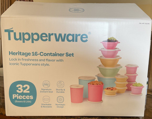 New with box tupperware - box,
