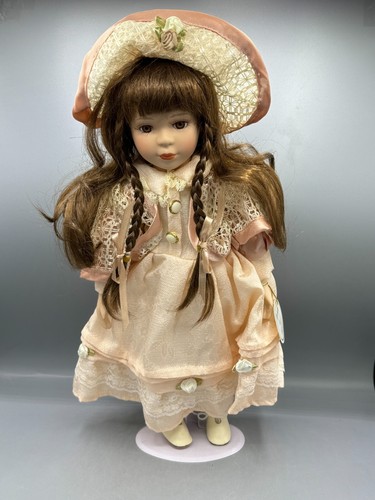 Genuine porcelain doll - genuine, with