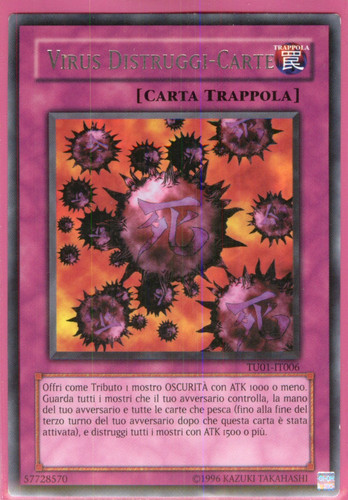 Virus distruggi carte - distruggi-carte, •