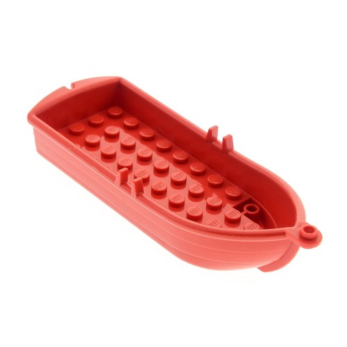 Lego barca 14x5x2 rosso - 1x,