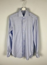 BARBA NAPOLI camicia uomo blu