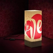 Lampada di Carta W-LAMP"LOVE"