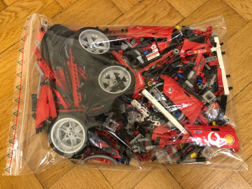 Lego 8386 ferrari racer - lego, f1