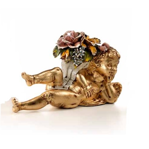 Putto angelo sdraiato - angelo, con