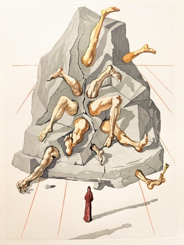 Salvador dalì xilografia - salvador,