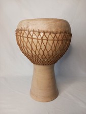 Darbuka Drum Doumbek ceramica con pelle di pesce batteria a percussione musical