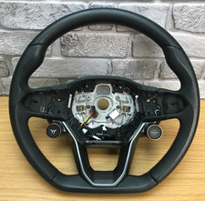 Volante in pelle nera originale Seat Cupra 5F, DSG.  Leon, Formentor.   4B
