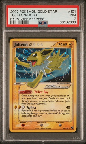 Jolteon gold star 101 - star, 101/108