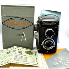 [EXC++++] Yashica Yashicaflex MODELLO A 80/3.5 TLR 6x6 fotocamera pellicola Giappone [LEGGI]