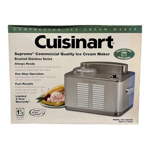 Nuovo cuisinart ice 50bcws - nuovo, ice-50bcws