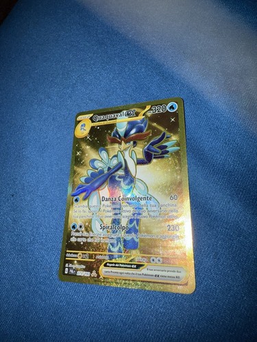 Carta pokémon quaquaval - carta,