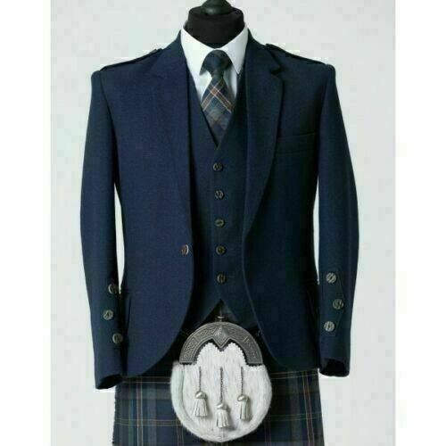 Giacca uomo blu navy - , lana