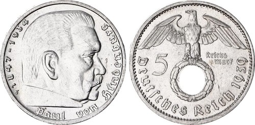 Reich reichsmark argento - 3.,