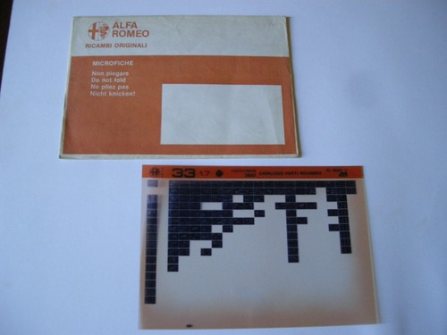 Alfa romeo catalogo ricambi - romeo,