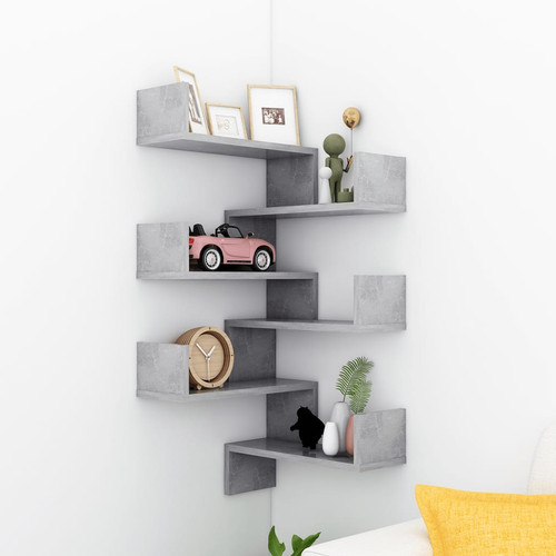 Vidaxl scaffali angolari muro - scaffali,