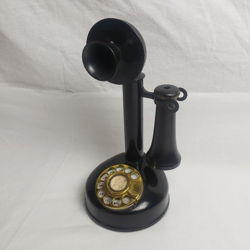Antico telefono candela - antico,