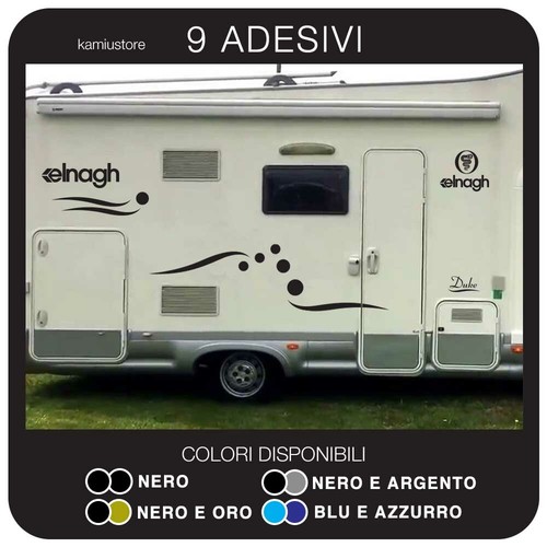 Adesivo elnagh duke per camper - adesivo,