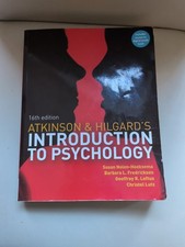 Atkinson and Hilgard's Introduction to Psychology