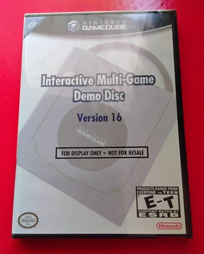 Nintendo gamecube disco demo - gamecube,