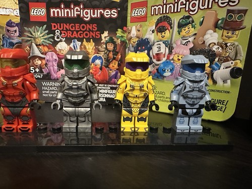 Minifigure lego halo - minifigure, spartan