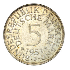 GERMANIA 5 Mark 1951 J -