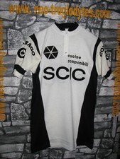 # Vintage Cycling Jersey Wool Maglia Ciclismo Scic Colnago '70s Eroica