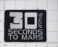30 Seconds to Mars Patch Hook & Iron-On Repro nuovo A559